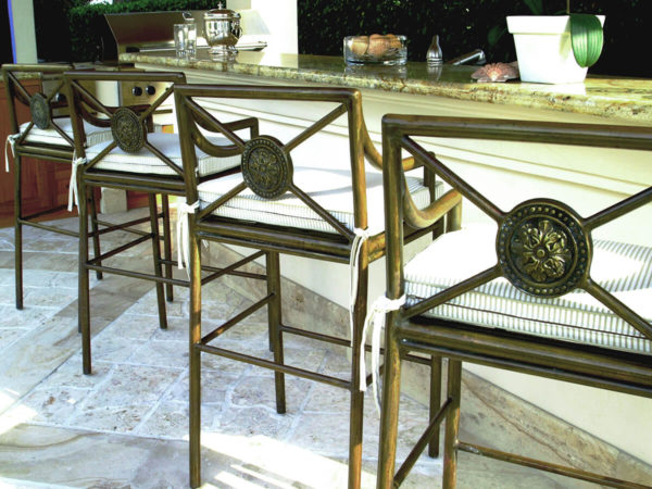 Bronze Bar Stools
