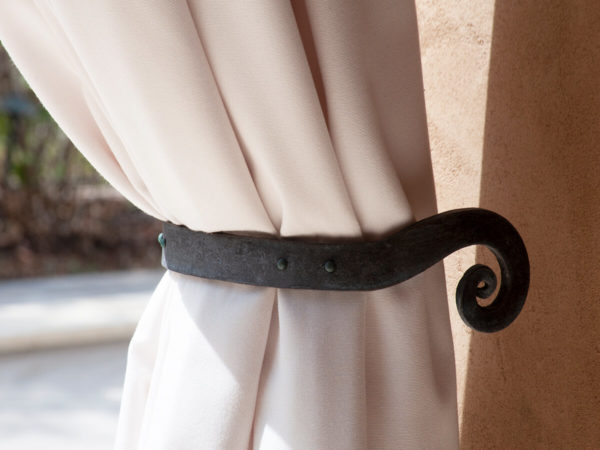 Bronze Curtain Holder
