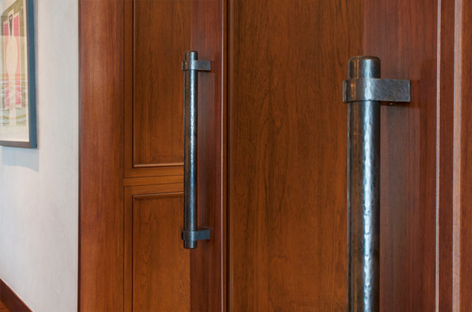 Bronze Door Handle