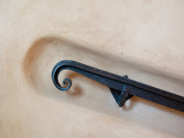 Bronze Handrail and Bracket