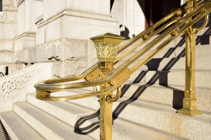 Bronze Handrail and Posts