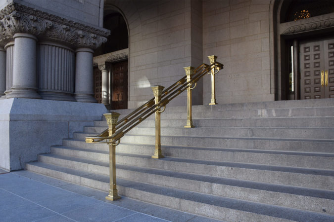 Bronze Handrail and Posts