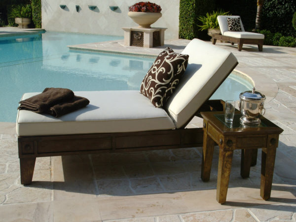 Bronze Chaise Longue