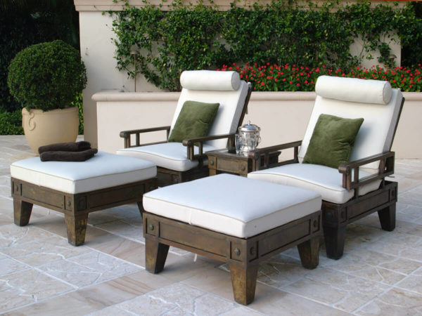 Bronze Table & Chairs