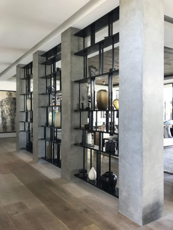 Metal Assymetric Shelves