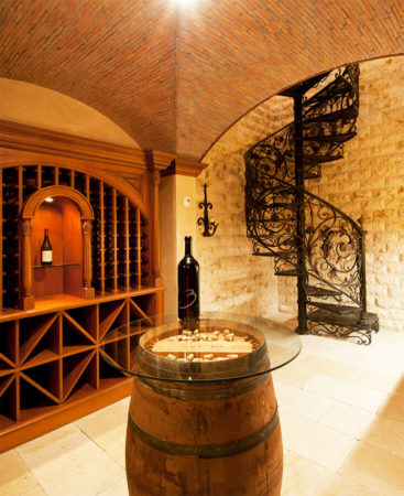 Winecellar Spiral Stair