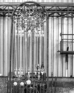 Making of a forged iron door and screen